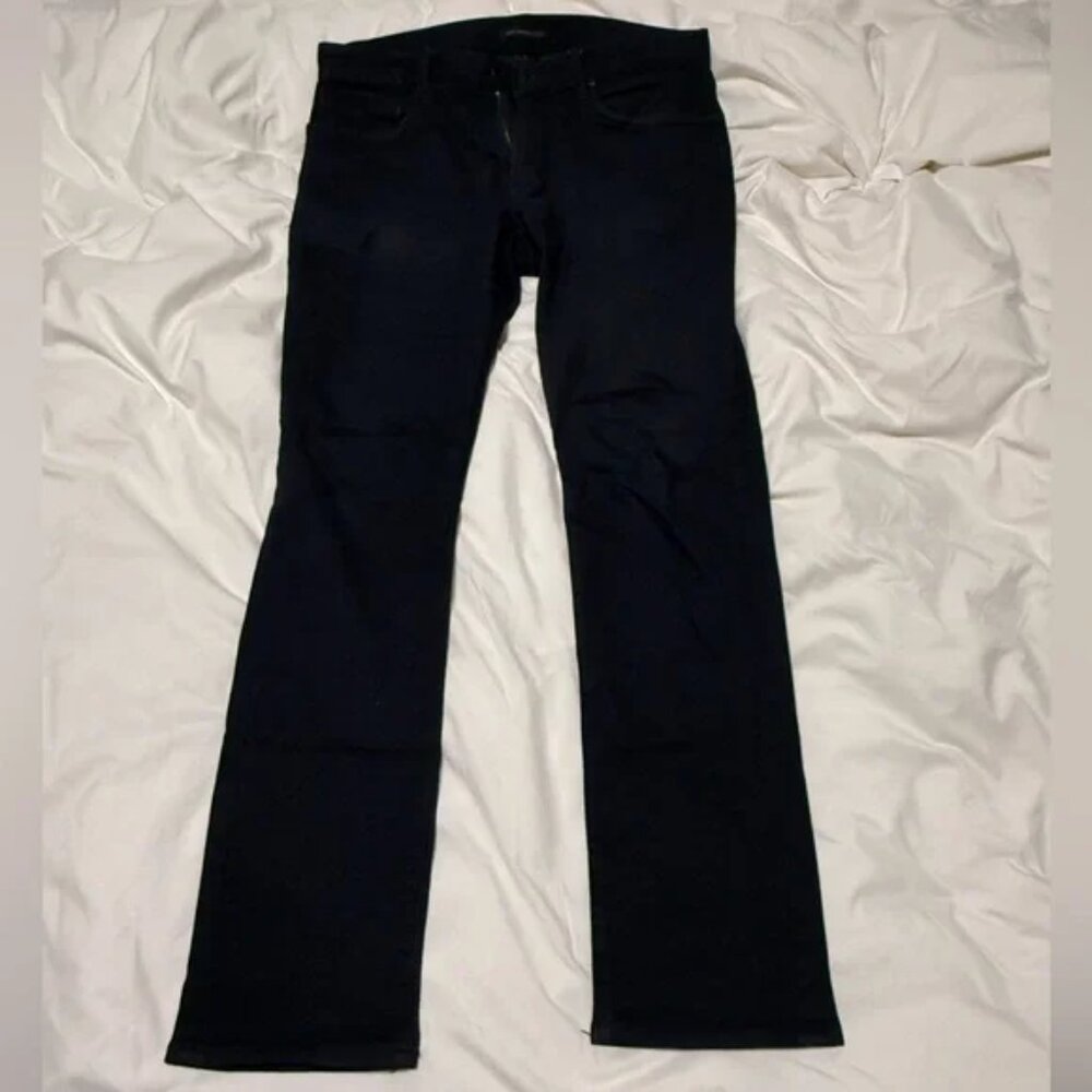 John Varvatos Black Bowery Pants - Size 32 - Picture 3 of 5